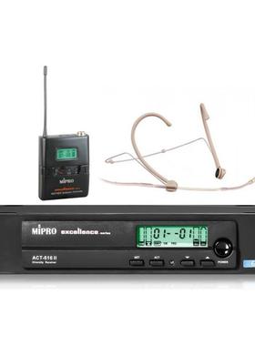 议价MIPRO咪宝一拖一无线咪头戴麦克风ACT-616II/ACT-62T专业靠谱