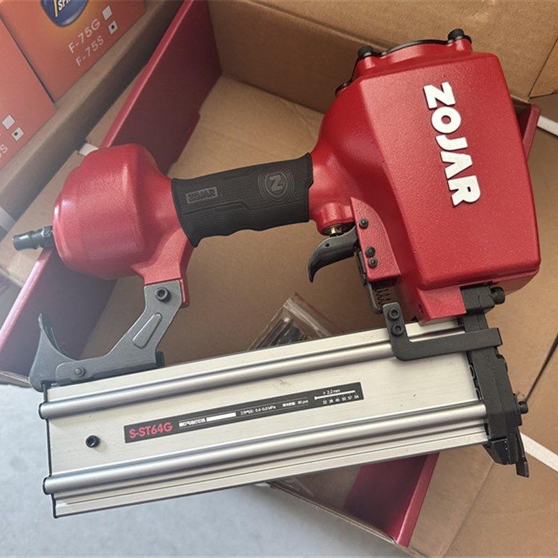 红中杰升级款气g钉枪气动F30直钉枪T50钢钉枪吊顶木工装修码钉蚊