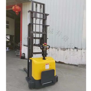 全自动半自动装 液压电动堆高车 B半自动叉车 升高车 卸车 手推式