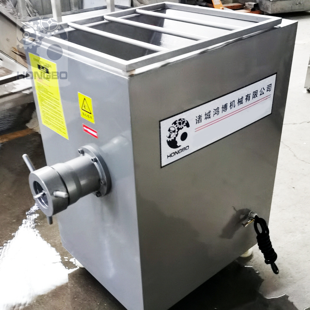 鱼饲料生产300绞肉机 鸡脖冻板绞切设备 8吨产量粉碎绞碎机