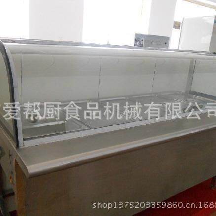 不锈钢简易五格保温售饭台餐厅厨房设备保温设备售饭台餐厅设备