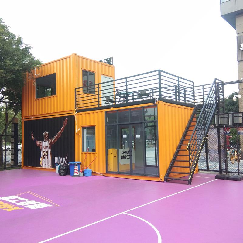 集装箱钢结构工程景区临时移动商店展厅动房屋健身房集装箱