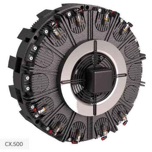 分切机 覆卷机RE CX250 300 400 500 多点式气动制动器 刹车器