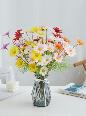 采购产品小雏菊，洋甘菊，人造花，人造花插花，花卉装饰，客厅，
