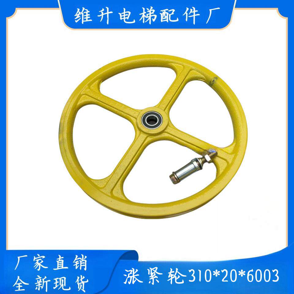电梯涨紧轮 限速器 涨紧装置 260*20*6003 300 310 底坑 电梯配件