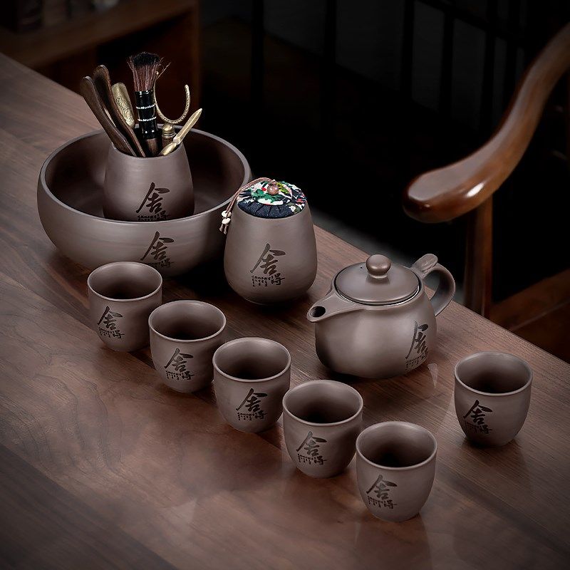 2025新款紫砂茶具套装家用高档功夫茶壶茶杯陶瓷喝茶用品泡茶专用,餐饮具,功夫茶具,淘宝优惠券,粉丝福利购,淘宝优惠卷