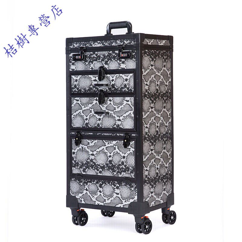 理发师拉a杆工具箱发廊美发工具箱拉杆箱收纳储物柜发型师剪发理