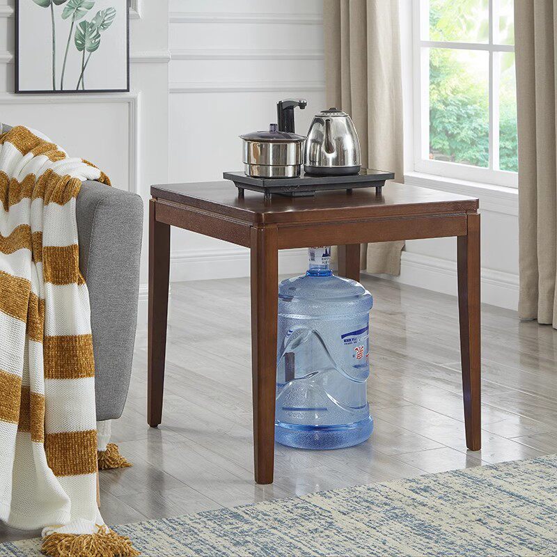 全实木新中式边几角几客厅沙发边柜侧边柜美Q式小方几家用小桌子