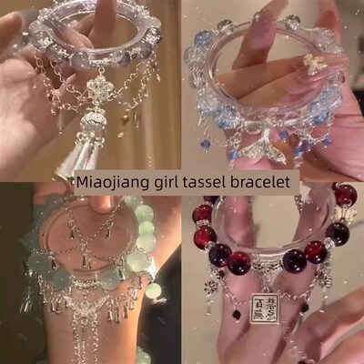 西域圣庙新疆异域钟流苏手炼多层新中国风汉代配饰中国风女子