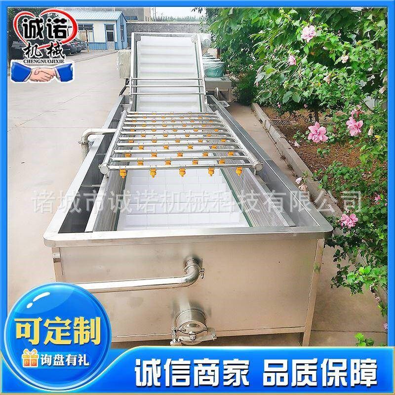 水果蔬菜气泡清洗机 全自动果蔬清洗机 喷淋式玉米秋葵气泡清洗机