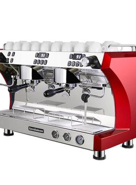 CRM3120C商用双头咖啡机意式半自动多锅炉奶茶店稳定9Bar