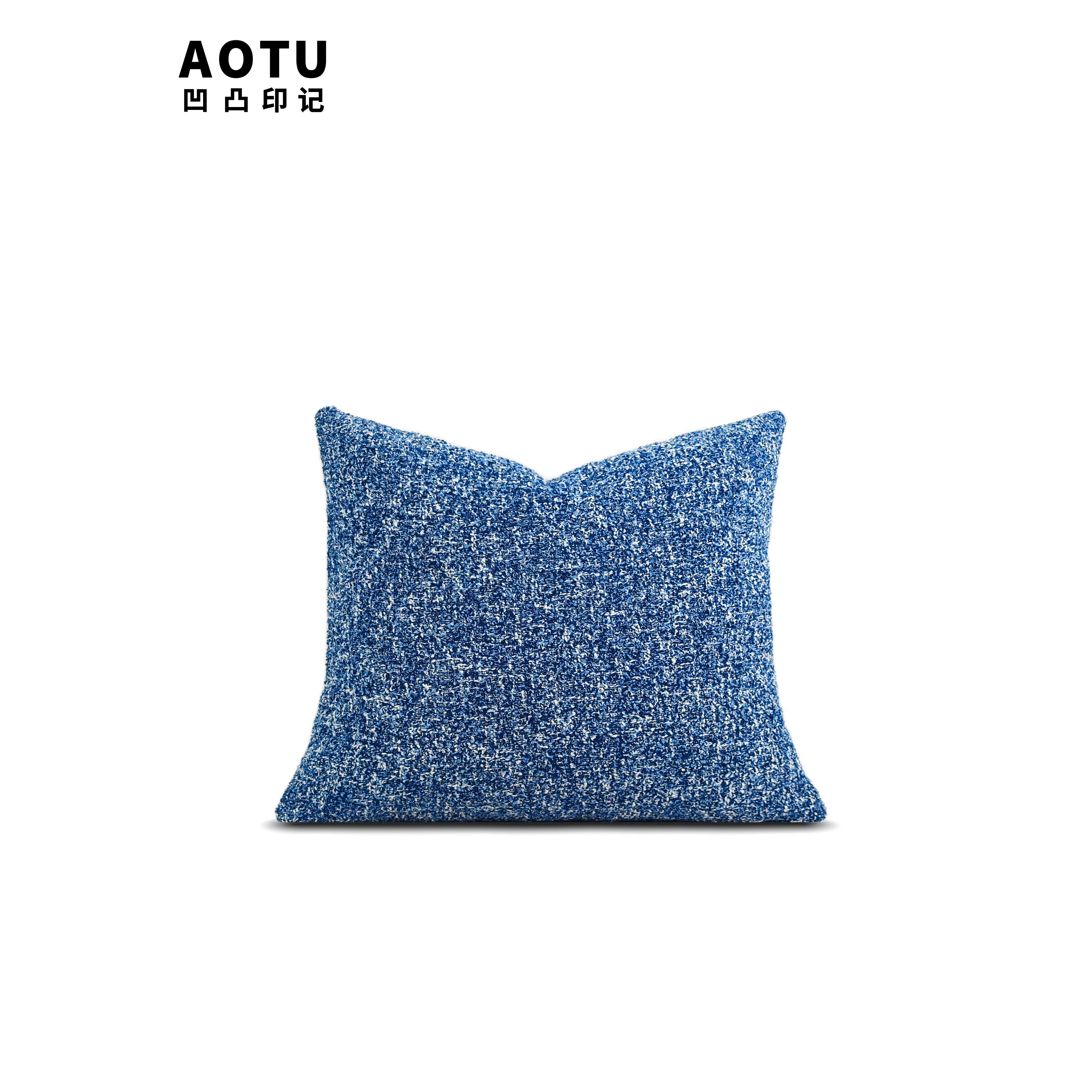 轻奢品质棉麻房子客厅沙发大枕垫卧室床边枕头模型房间靠背定制