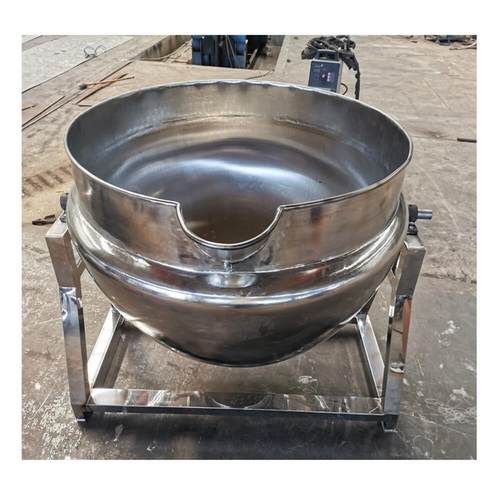 夹层锅蒸煮锅凉粉熬化糖炒锅500l电加热搅拌夹层锅200l夹层锅