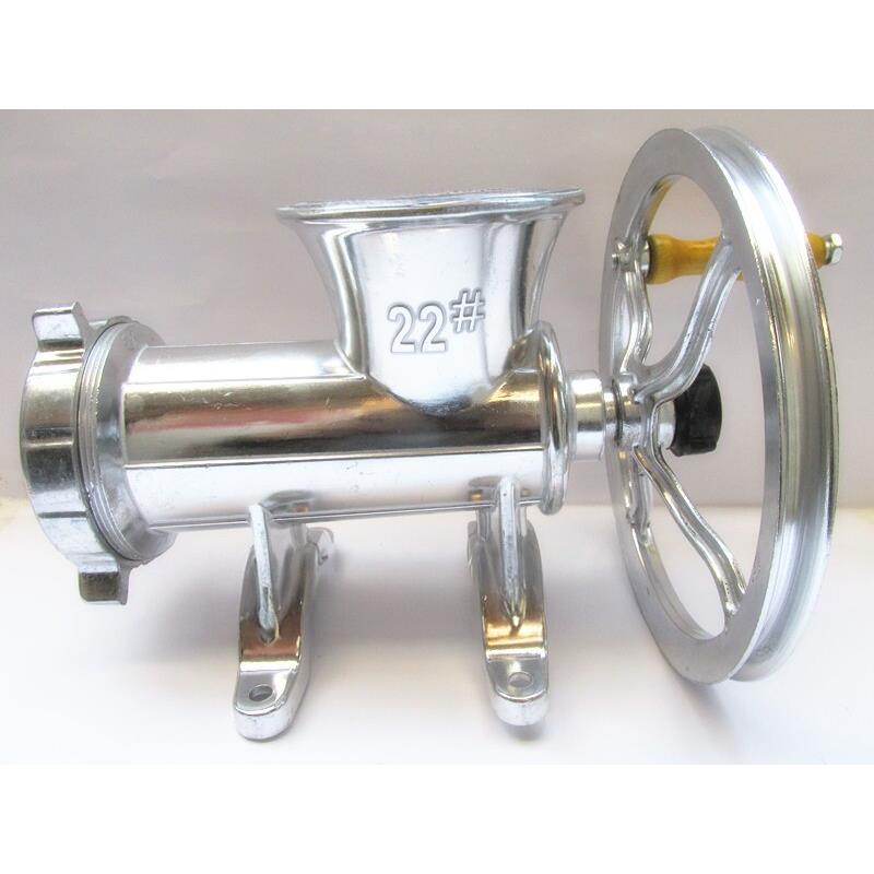 22型绞肉机22#号商用手摇绞肉机电动两用铝合金家用小型绞肉机