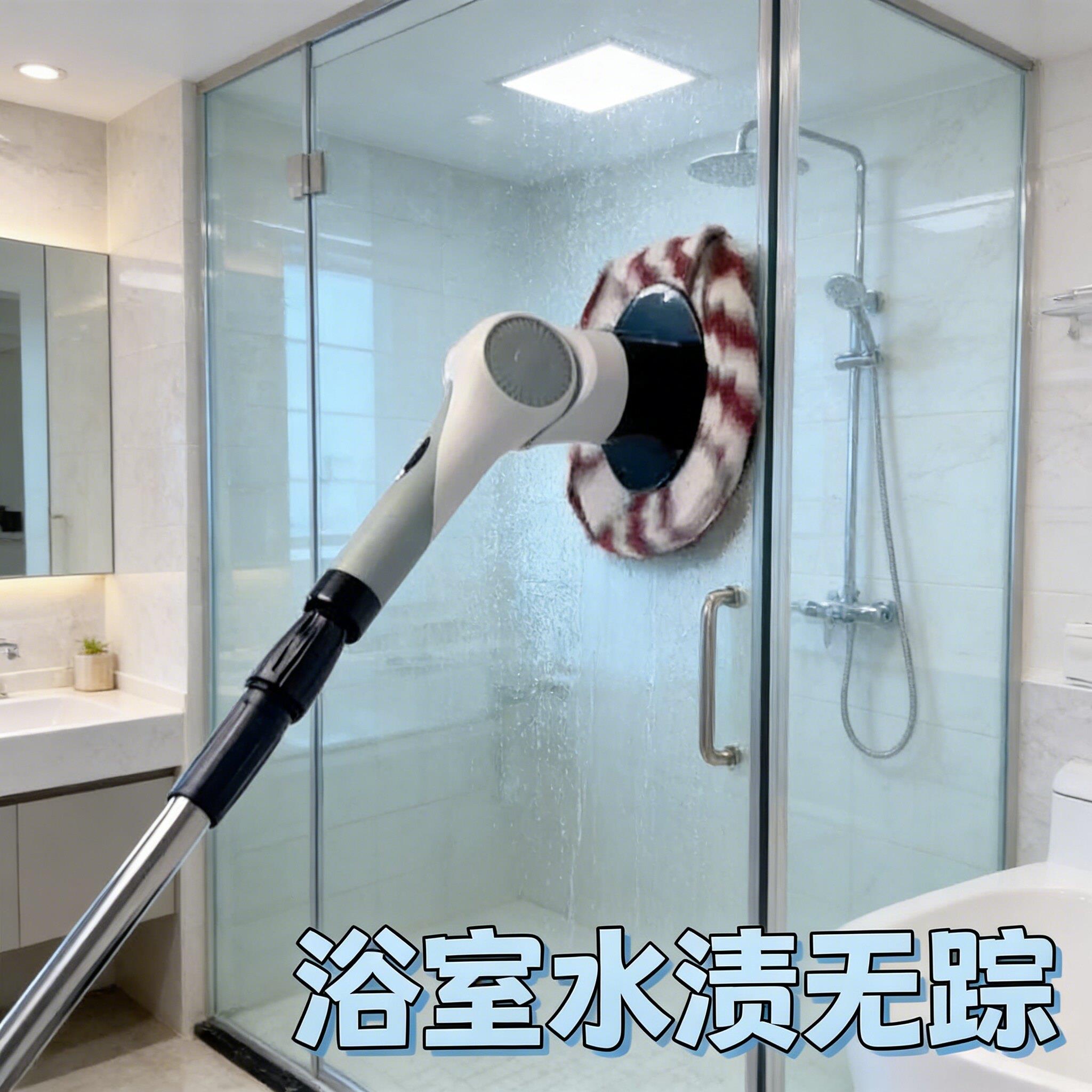 电动拖把家用多功能清洁刷全自动懒人拖布干湿两用一拖净不留水垢
