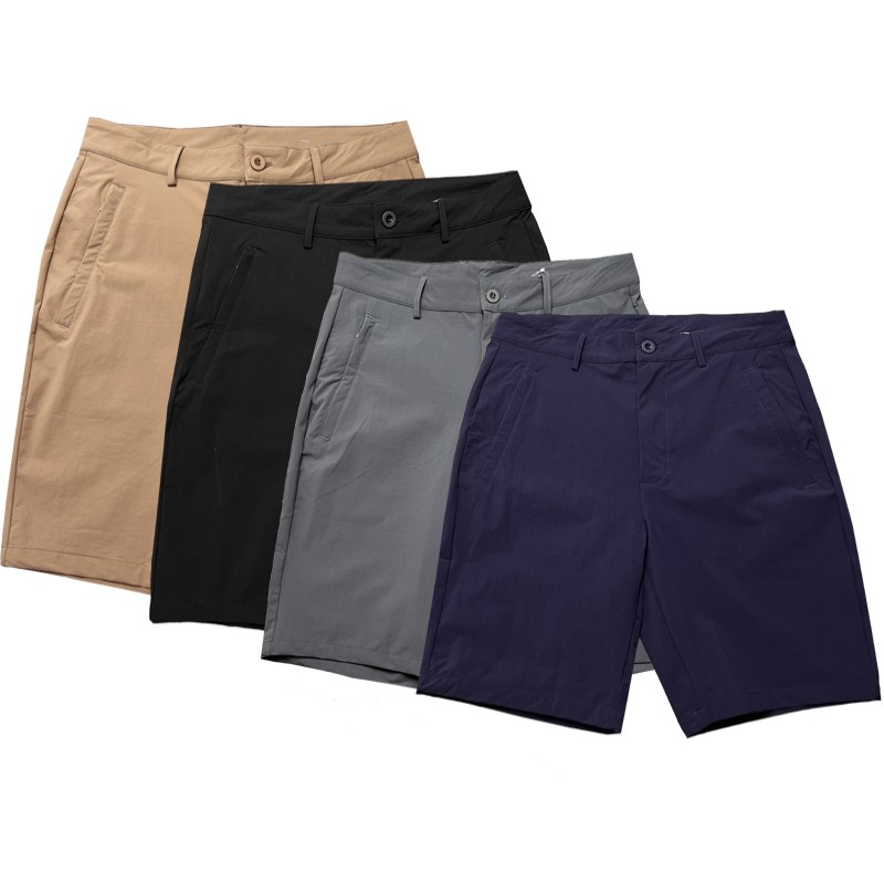 外贸男装夏季新款休闲 速干 干直筒五分裤百搭五分裤潮合体高