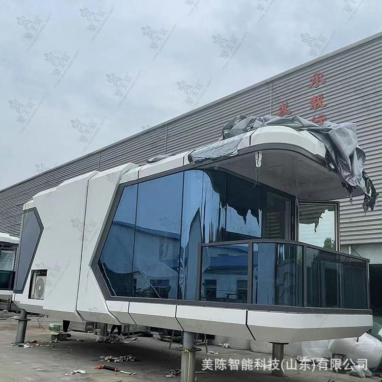美陈智能太空舱民宿移动房屋轻钢别墅房景区度假村户外观景房