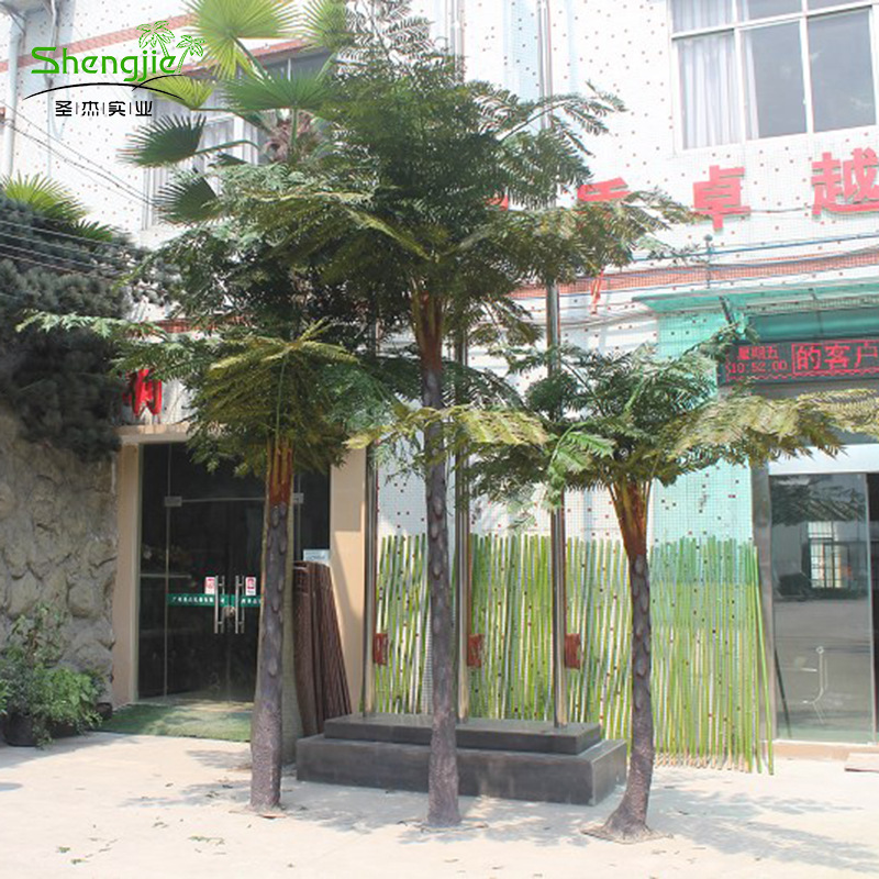 仿真桫椤树阿波罗树小区仿真树装饰假椰子树厂家直销仿真棕榈树