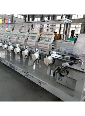 自动多头电脑绣花机帽绣刺绣机computerized embroidery machine