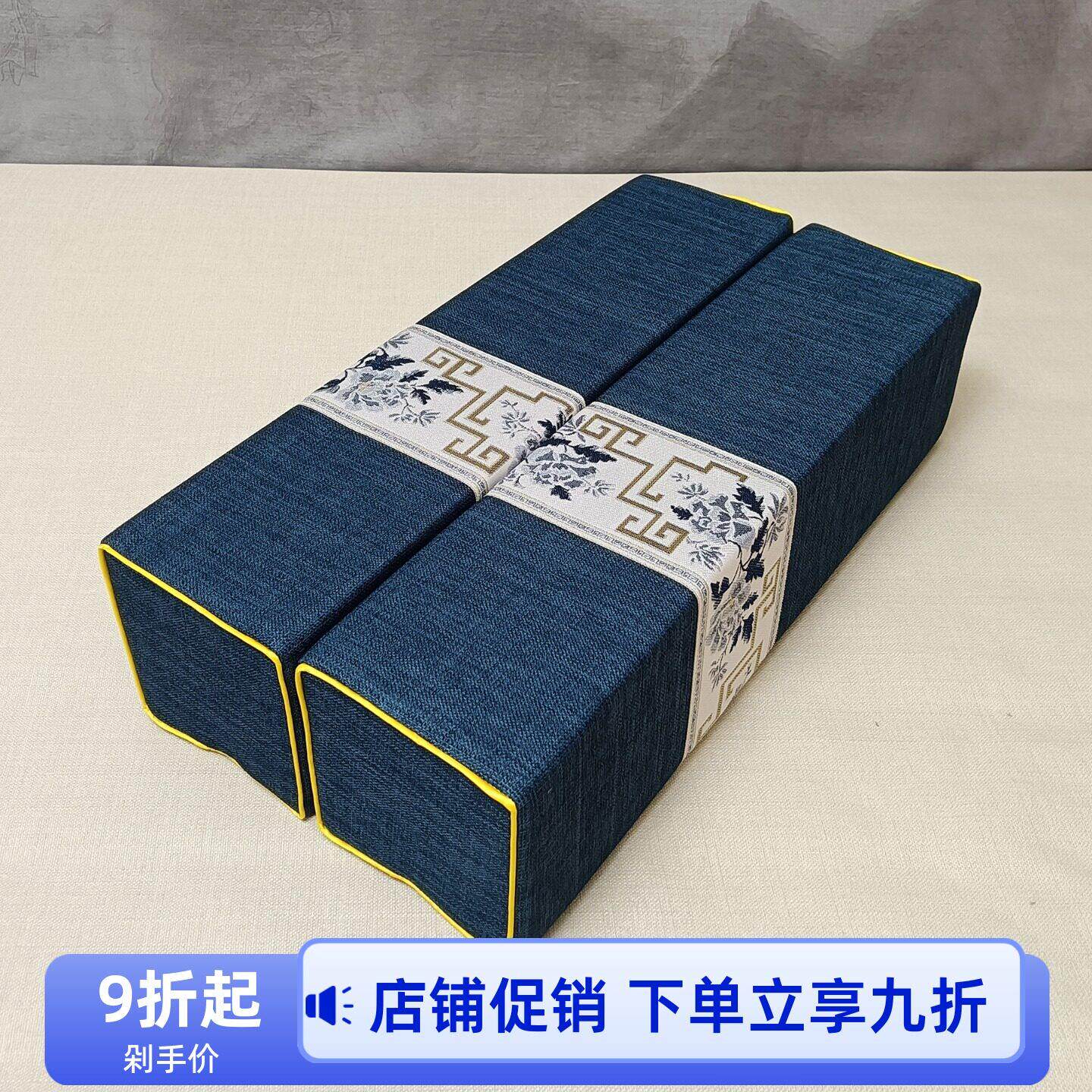 新中式扶手红木中国风长条方形靠加厚靠垫抱枕套抱枕客厅沙发抱枕