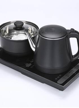 全自动上水电热水壶底部上水嵌入式功夫茶具烧水壶一体玻璃泡茶壶