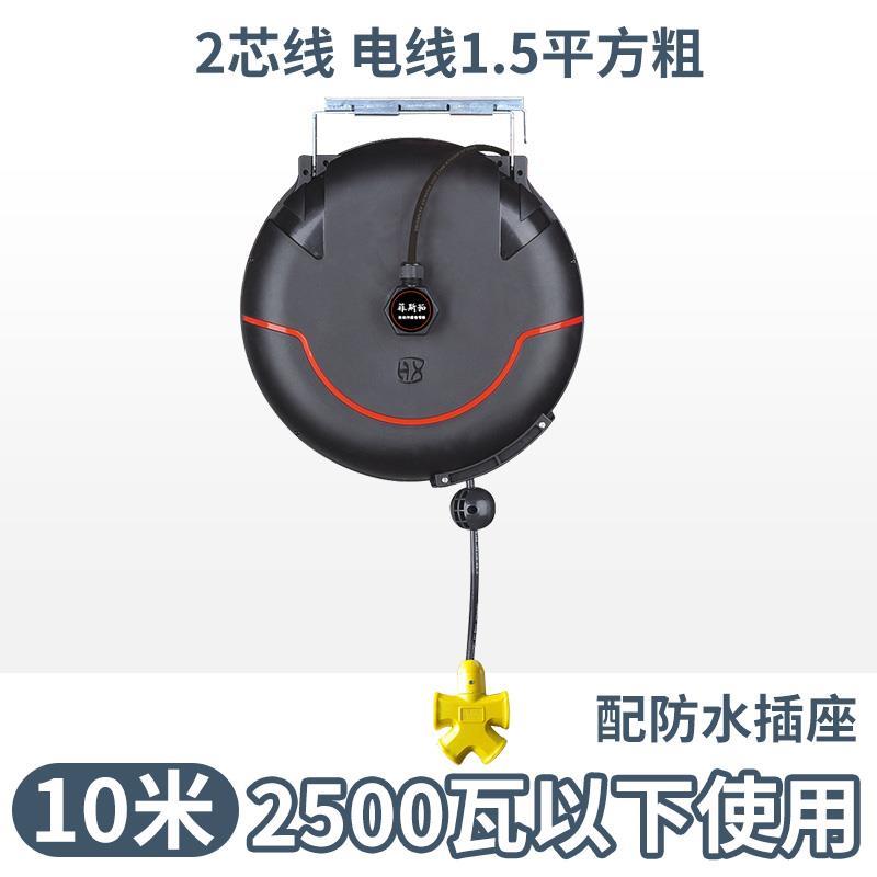 .自动伸缩卷管器汽修气动工具高压气管风管汽车美容气鼓水电双管