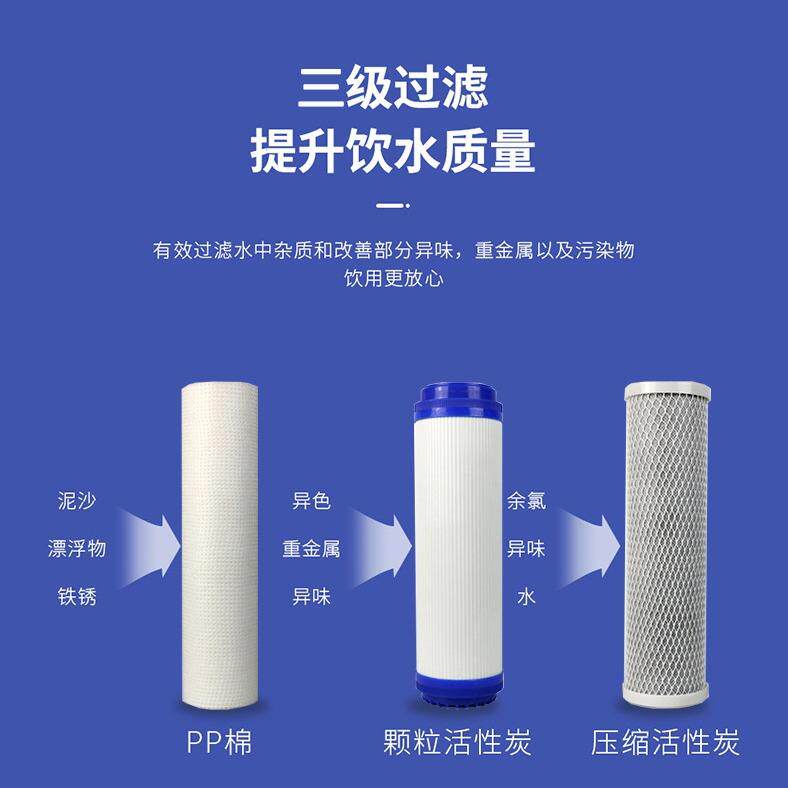 惠泉饮水机RO膜快接净水器过滤芯PP棉活性碳饮水机配件超滤滤瓶