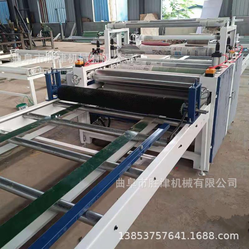 木饰面贴PET平贴机 自动收 放卷贴面机 热胶铝板铁板平贴机