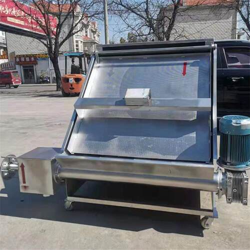 水切式固液分离机 猪粪脱水挤压式干湿分离机 斜筛1200型800斜筛