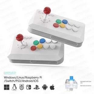 经典拳皇街霸switch无线蓝牙街机摇杆机械按键青轴树莓派格斗摇台