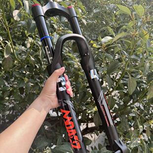 正品玛卡威34管160行程登山车气压前叉桶轴肩控锁死超软避震气叉