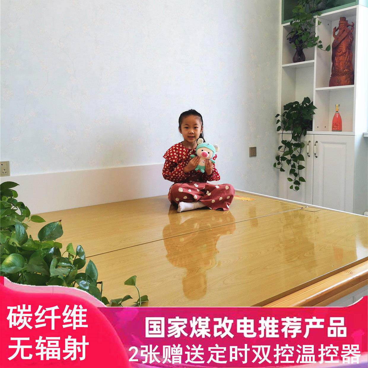 韩国碳纤维电热炕板家用电暖炕智能调温电炕加热板电炕