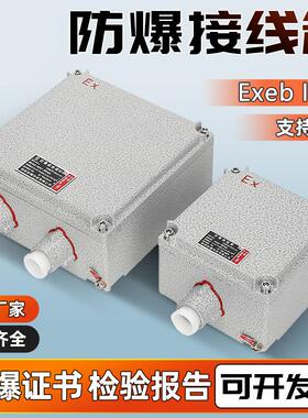 防爆接线 线箱300*200增安型空电箱防爆监控箱仪表端子操作柱按钮