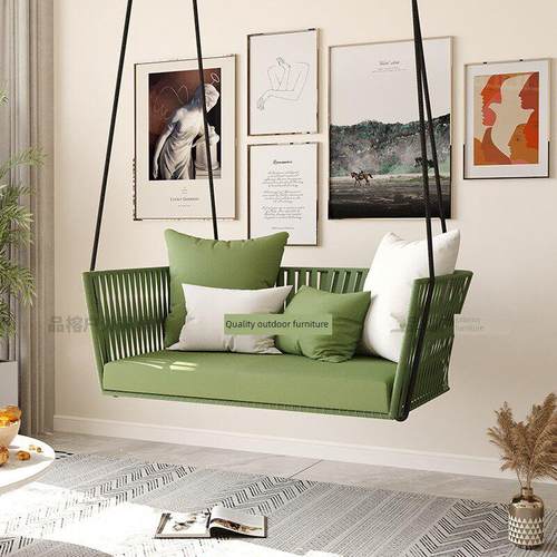 阳台吊椅秋千藤沙发吊篮椅家室内休闲躺椅别墅庭院露台秋千