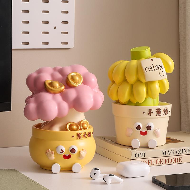 禁止焦虑工位情绪稳定神器摆件办公桌面不焦虑治愈装饰品生日礼物