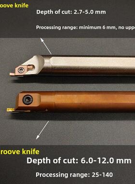 小直径内孔端槽刀架Svnfr11/16弹簧钢圆弧Vc1103/Vc1604刀片