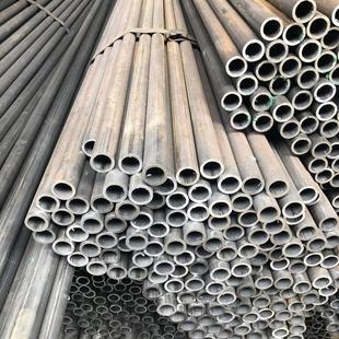 焊管空心铁圆管Φ30*2黑白料家具管退火铁管冷拉光亮普通薄壁铁管