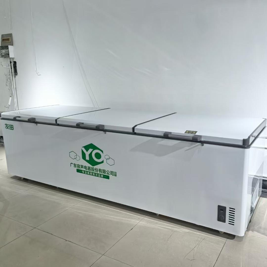 友田冷冻商用冰柜大小型卧式冷柜898升冷冻冷藏家用2米大容量2688
