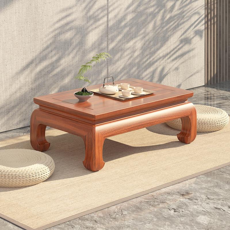 实木炕桌飘窗小桌子卧室坐地榻榻米茶桌小茶几炕几禅矮桌2025新款