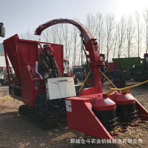 农业机械履带圆盘秸秆剪刀收割青储机牧草粉碎青贮机地滚刀收割机