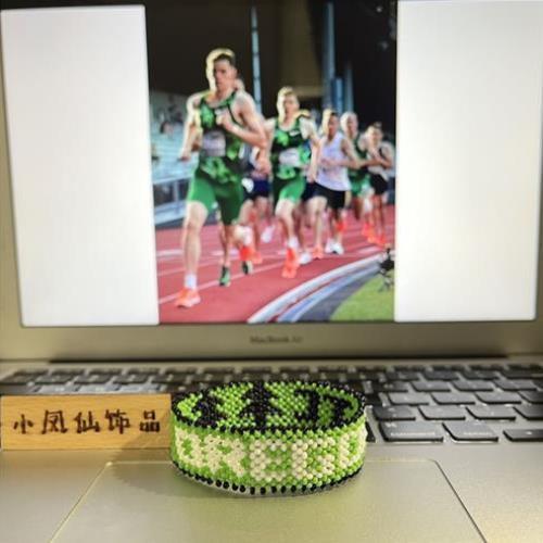 定制款!肯尼亚手环马拉松跑步手环手工大迫杰法拉赫同款定制