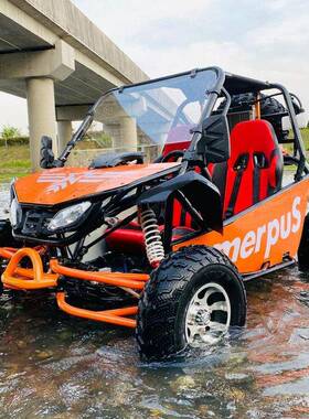 双人山地越野卡丁车四轮场地漂移ATV沙滩车独立悬挂运动版卡丁车