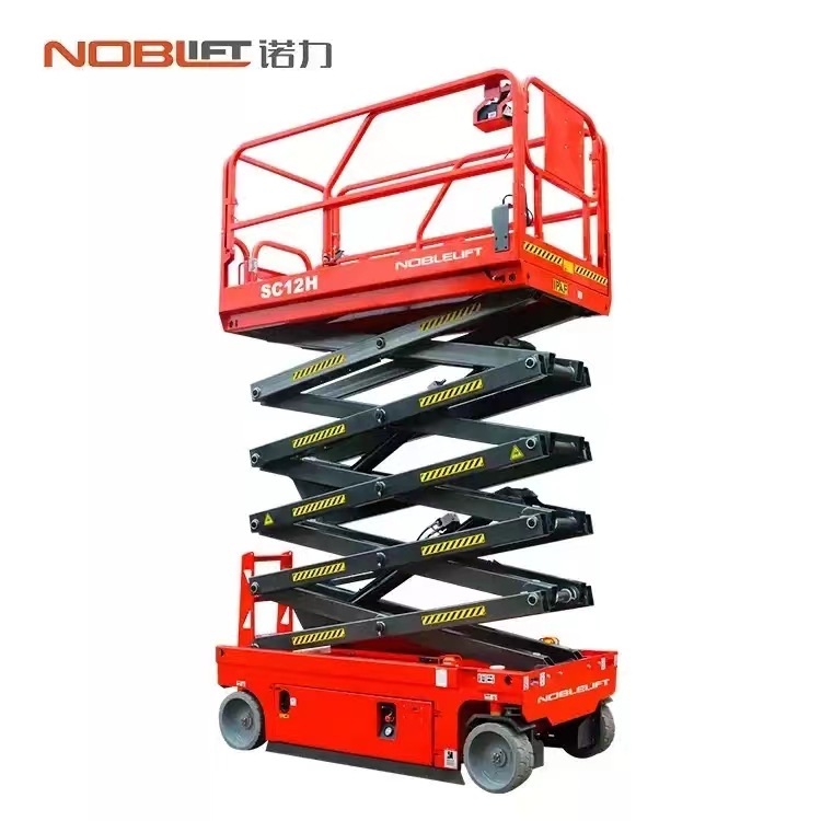 诺力NOBLELIFT高空作业平台液压驱动剪叉式登高车维修货梯电动车