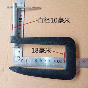 g字型深喉夹具固定器夹胶玻璃专用型工业玛钢强力木工重型c字夹钳