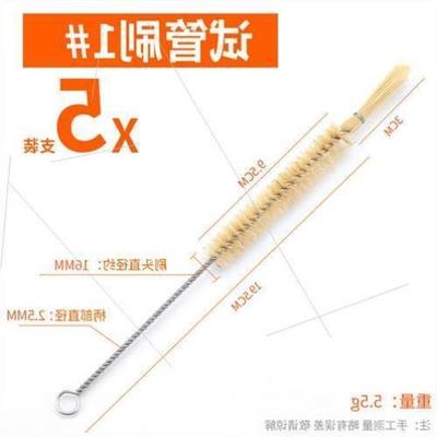 试管刷实验室烧杯刷大号量筒刷硬毛管道清洁刷尼龙小号刷子软毛刷