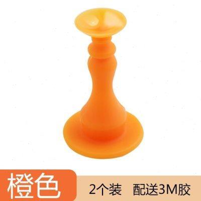 入户防盗门防撞器加长硅胶门吸免打孔卫生间防撞门挡墙装门防撞器