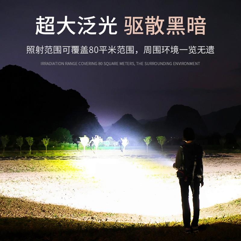 天火强光超亮手电筒家用充电式户外远射超强聚光定焦大功率氙气灯