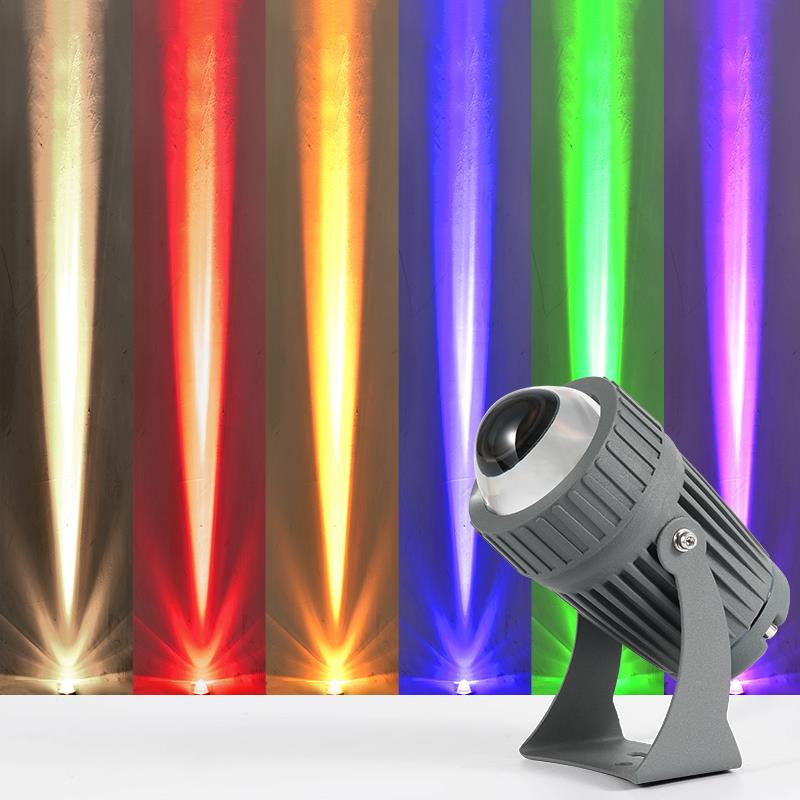 一束光聚光灯户外防水led远射光束灯投射灯室外窄光洗墙灯光柱灯