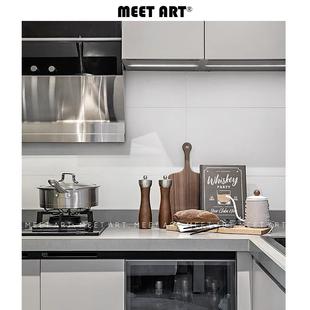 现代极简主义模型房厨房装饰品模拟假面包烘焙主题实木砧板餐板研