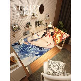 哪咤真皮桌垫学生儿童护眼桌垫学习室免洗环保桌垫